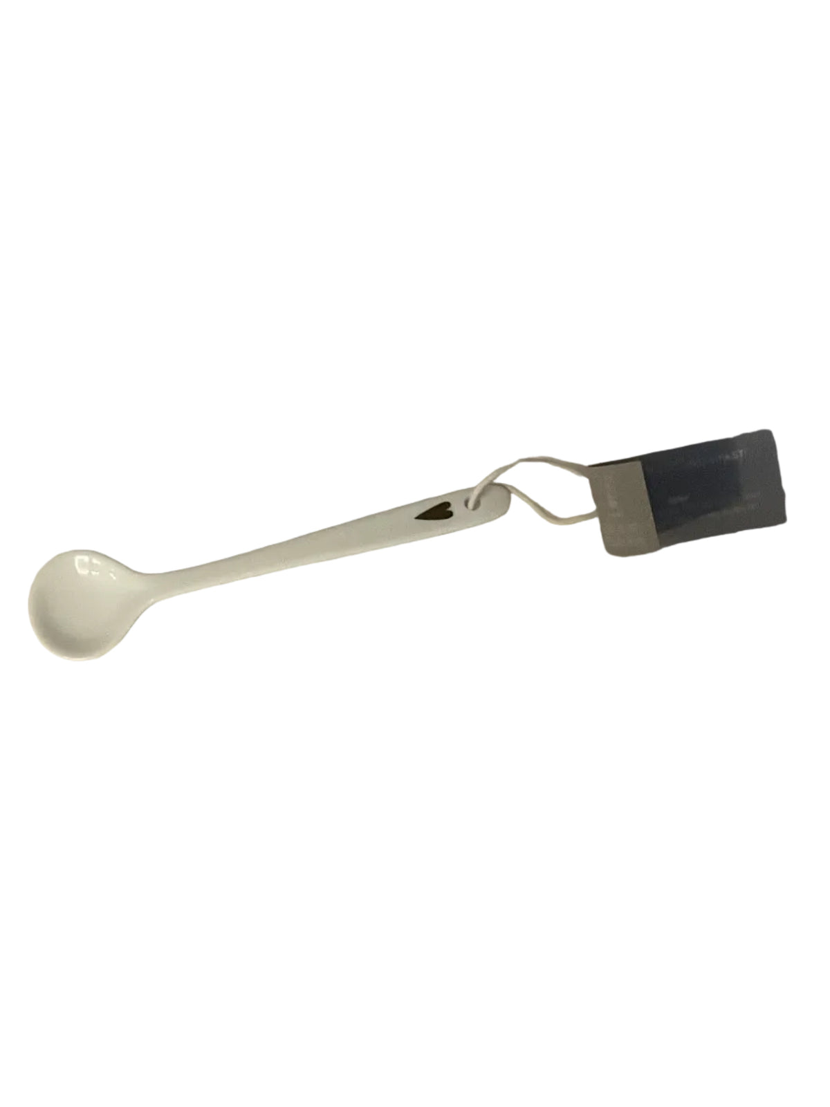 Cuillère cœur 13,5 cm Räder porcelaine blanche