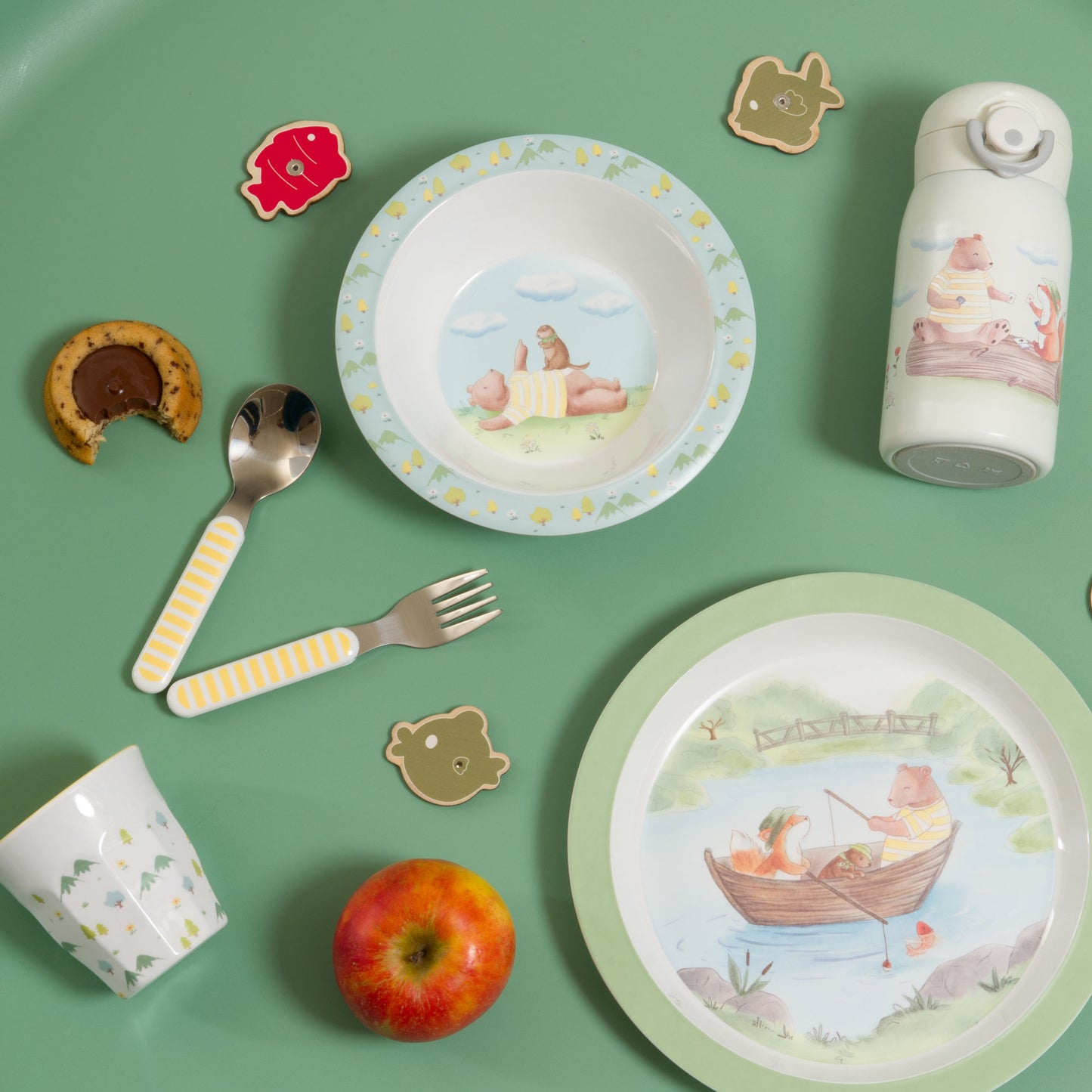 Coffret déjeuner 5 pièces léonard - Amadeus