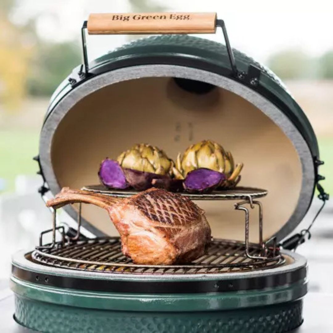 Repas découverte autour du Big Green Egg