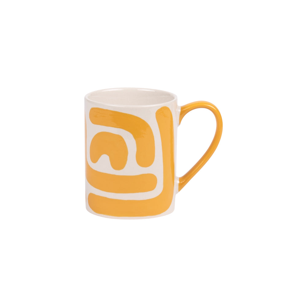 Mug Lulli jaune 25 cl - Table Passion
