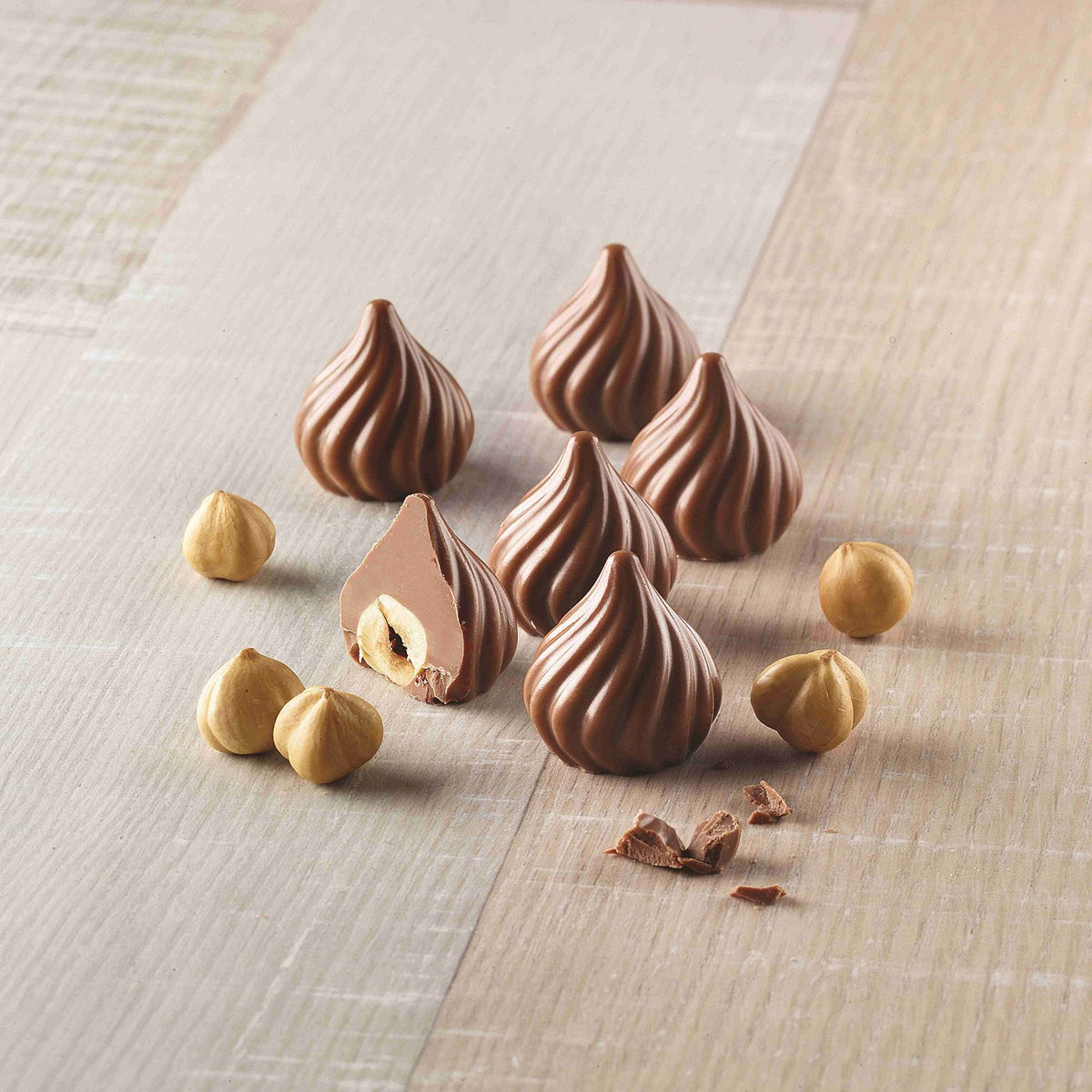 Moule mini choco flamme 3d - Silikomart