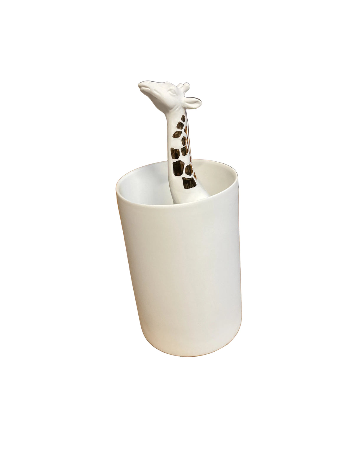 Vase girafe Räder porcelaine blanche