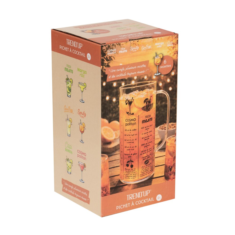 Pichet à cocktail 2 l - Trend'Up