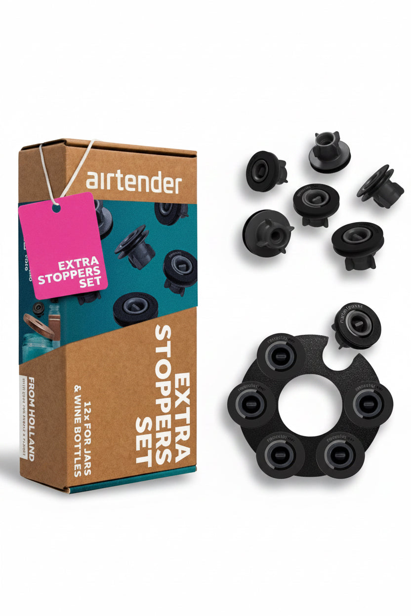Ensemble de bouchons Airtender - fermeture hermétique pour bocaux et bouteilles