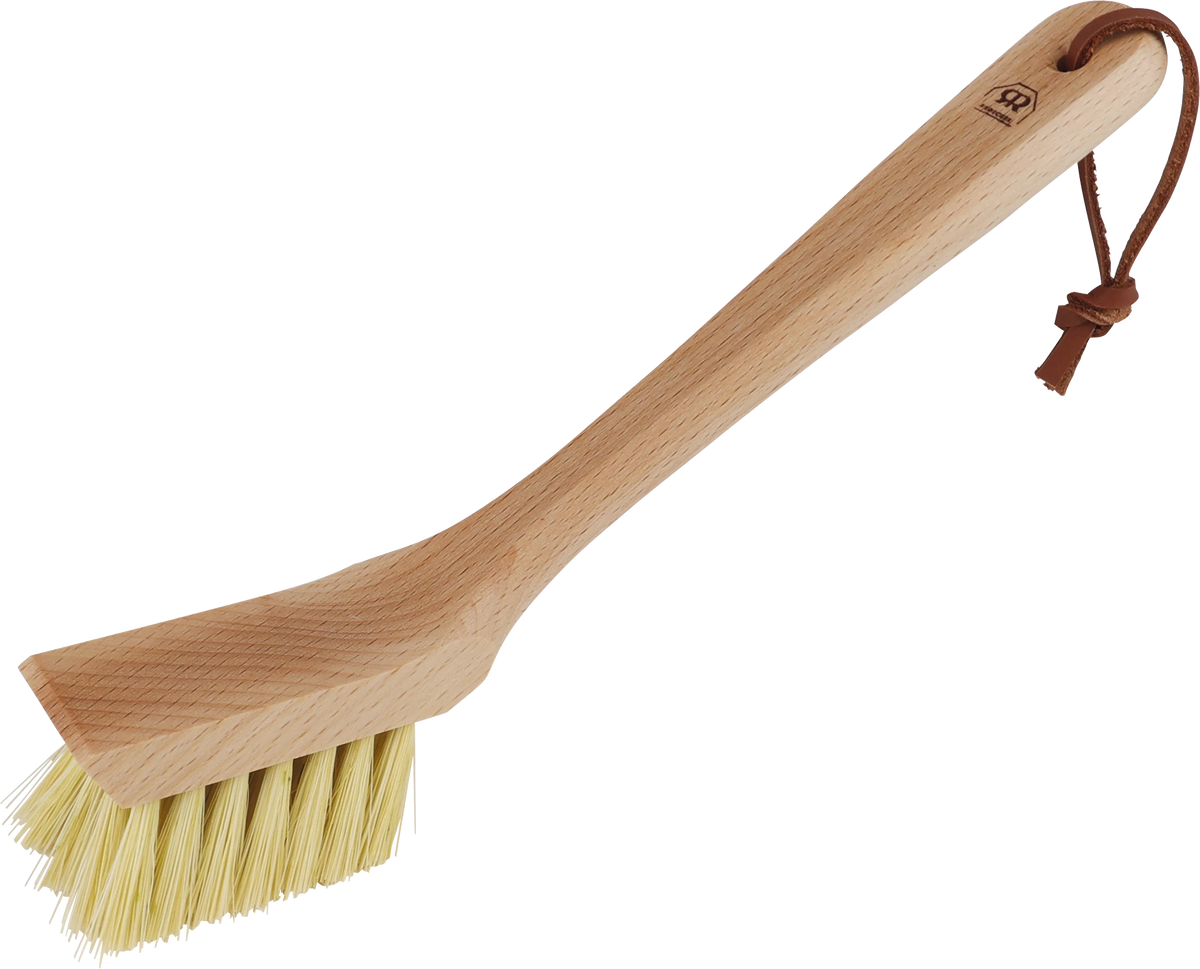 Brosse à vaisselle Redecker, tête avec arête de raclage