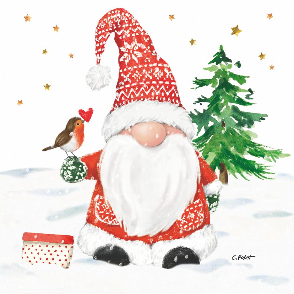 Serviette en papier Christmas Buddy 33x33 - PPD