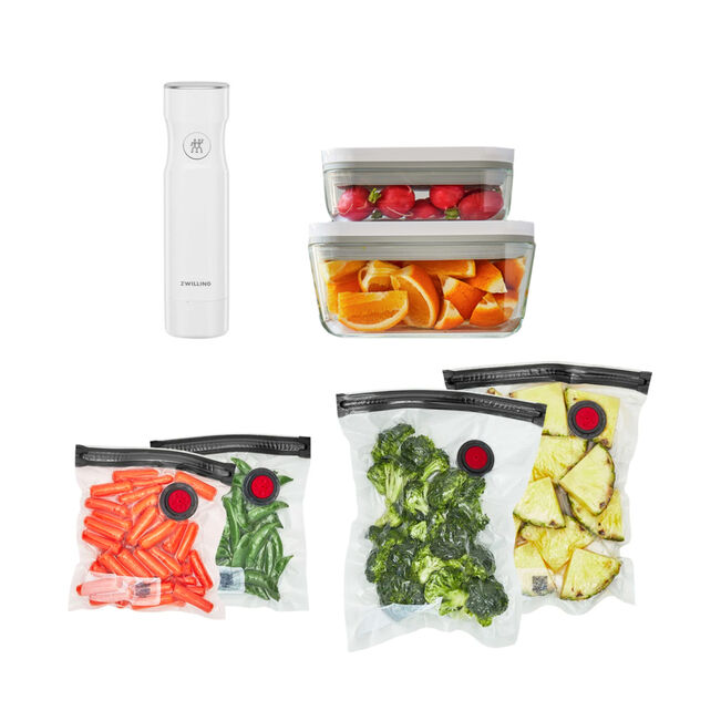 Kit de démarrage sous vide, Verre / S/M, 7-pcs, Fresh & Save - Zwilling