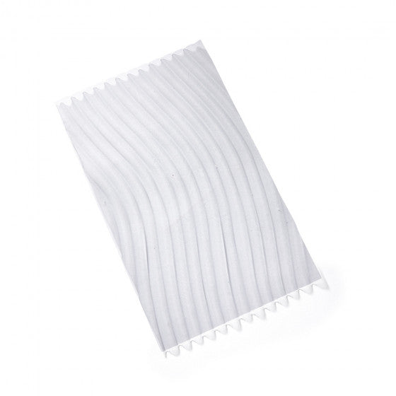 Feuilles décor gouttière à bûche De Buyer - feuilles plastiques à motifs
