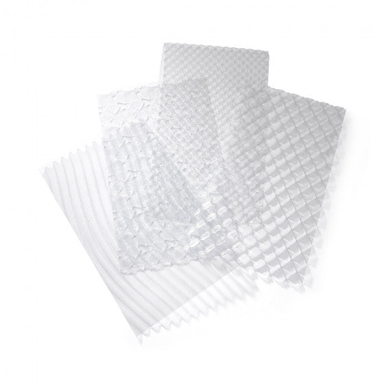 Feuilles décor gouttière à bûche De Buyer - feuilles plastiques à motifs