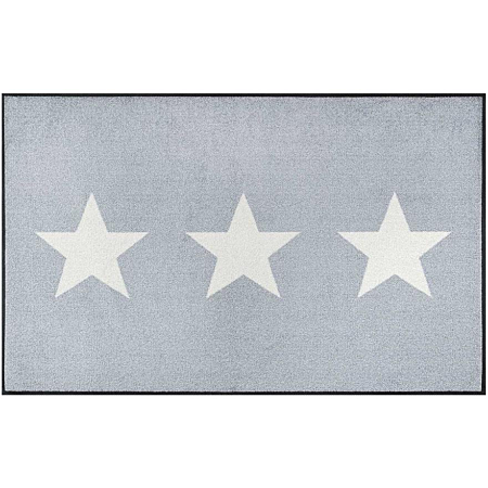 Tapis Stars Grey 50 x 75 cm - Wash+Dry