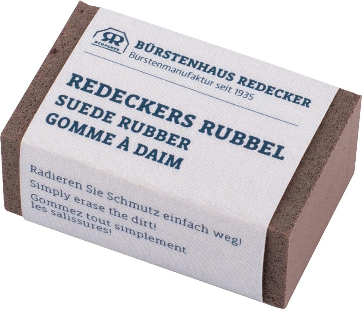 Gomme à daim Redecker en silicone, format de poche