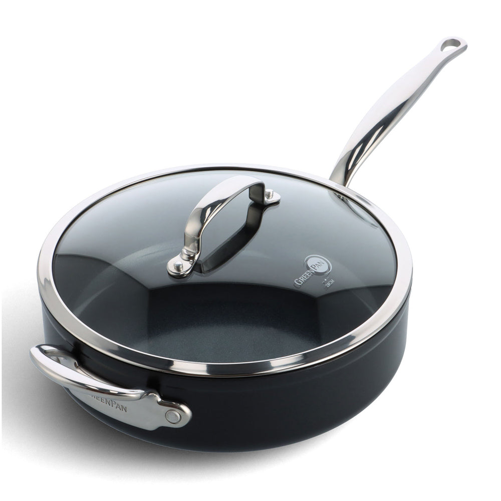 Sauteuse Barcelona pro 28 cm et son couvercle - GreenPan