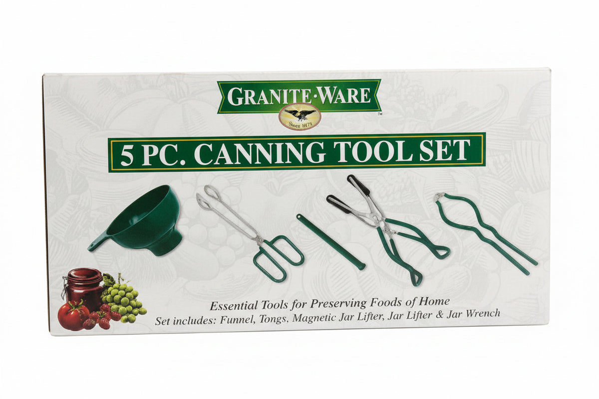 Ensemble de 5 outils de mise en conserve - Granite Ware