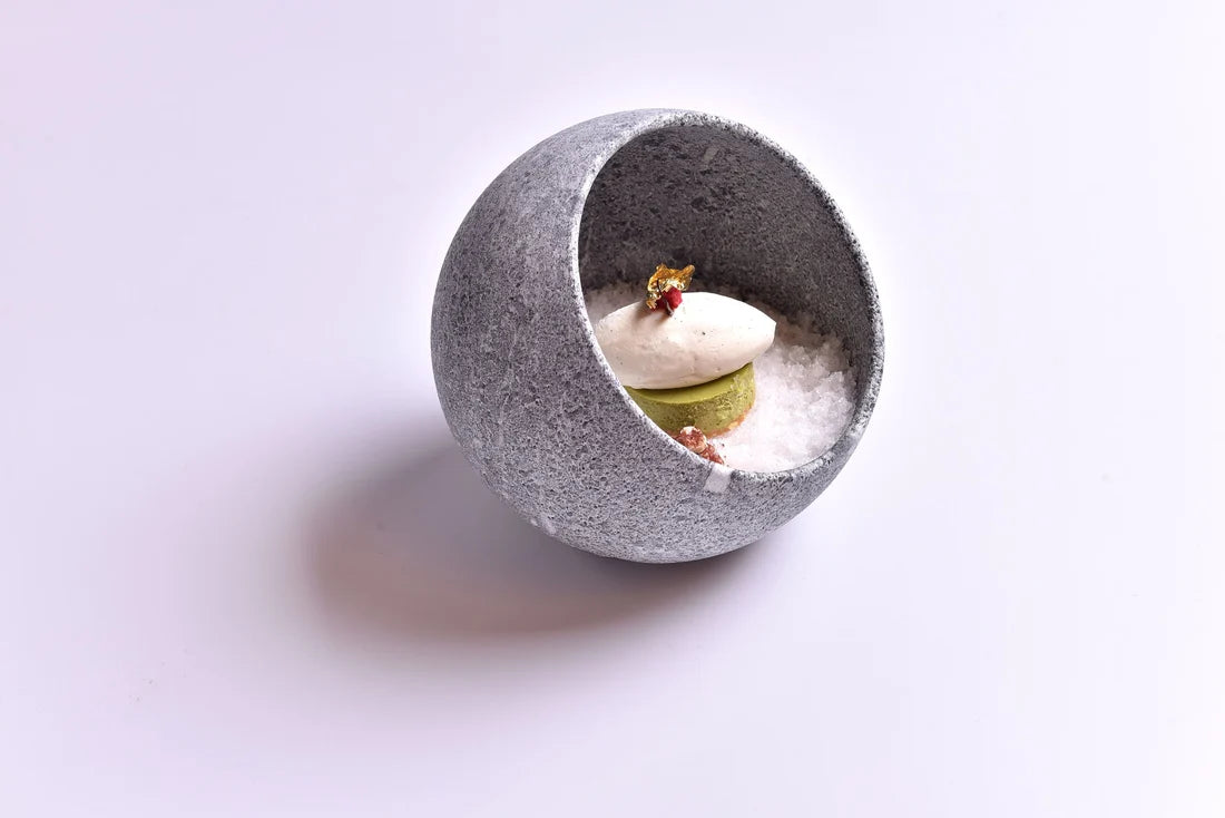 Coupe à dessert, Stone Sphere - Hukka Design