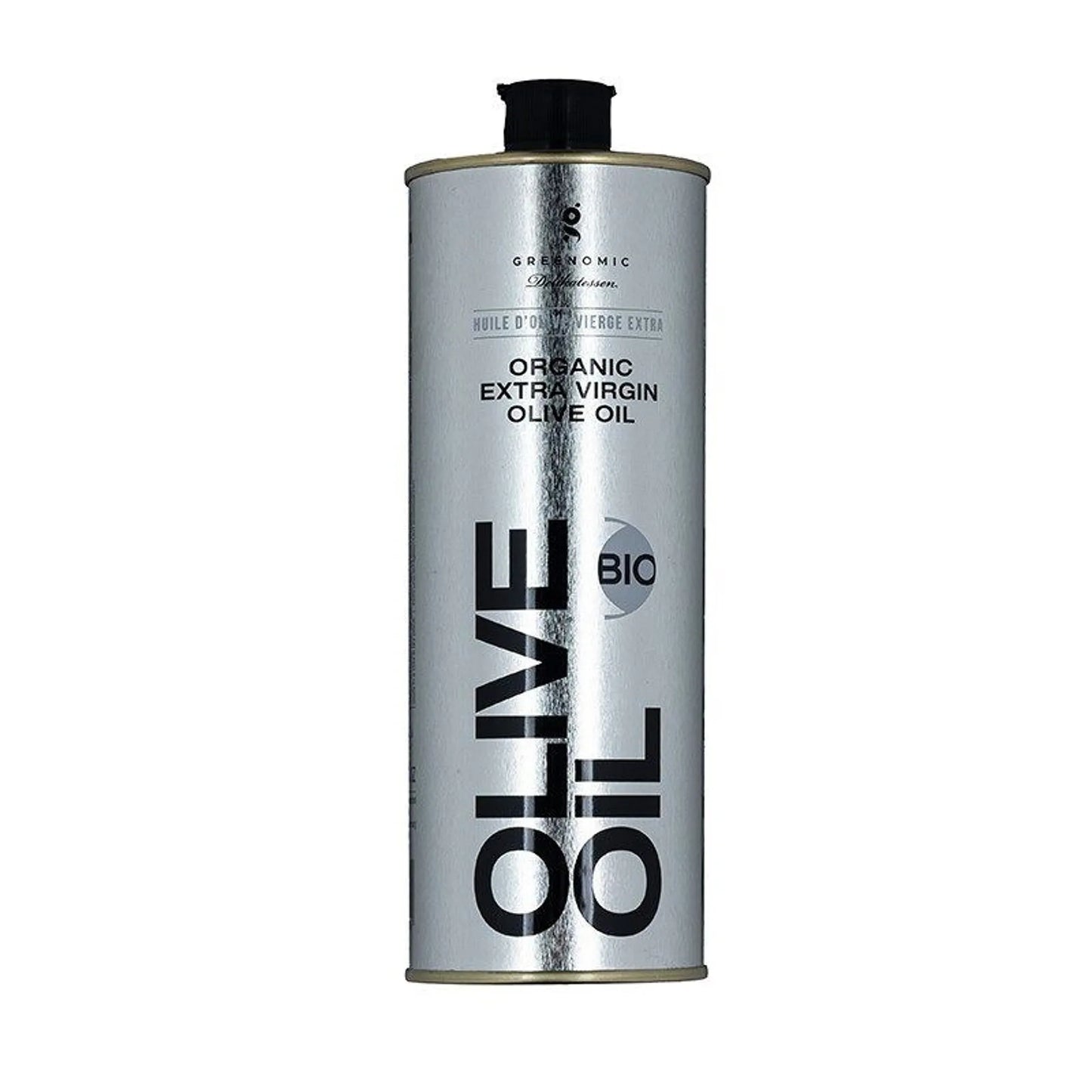 Huile d'olive Bio boîte Organic Silver - Greenomic