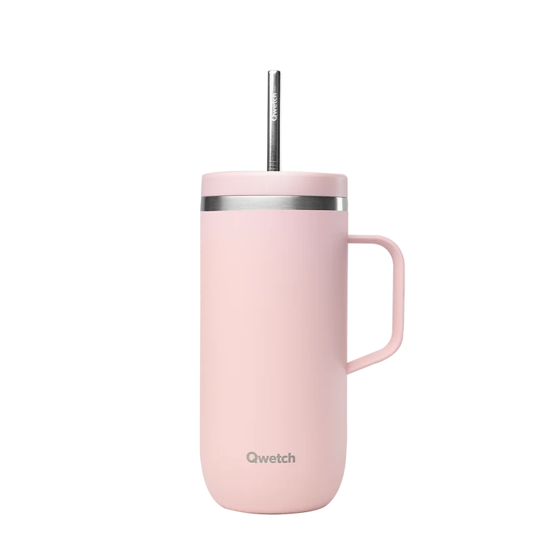 Cold cup iso inox pastel rose 600ml - Qwetch