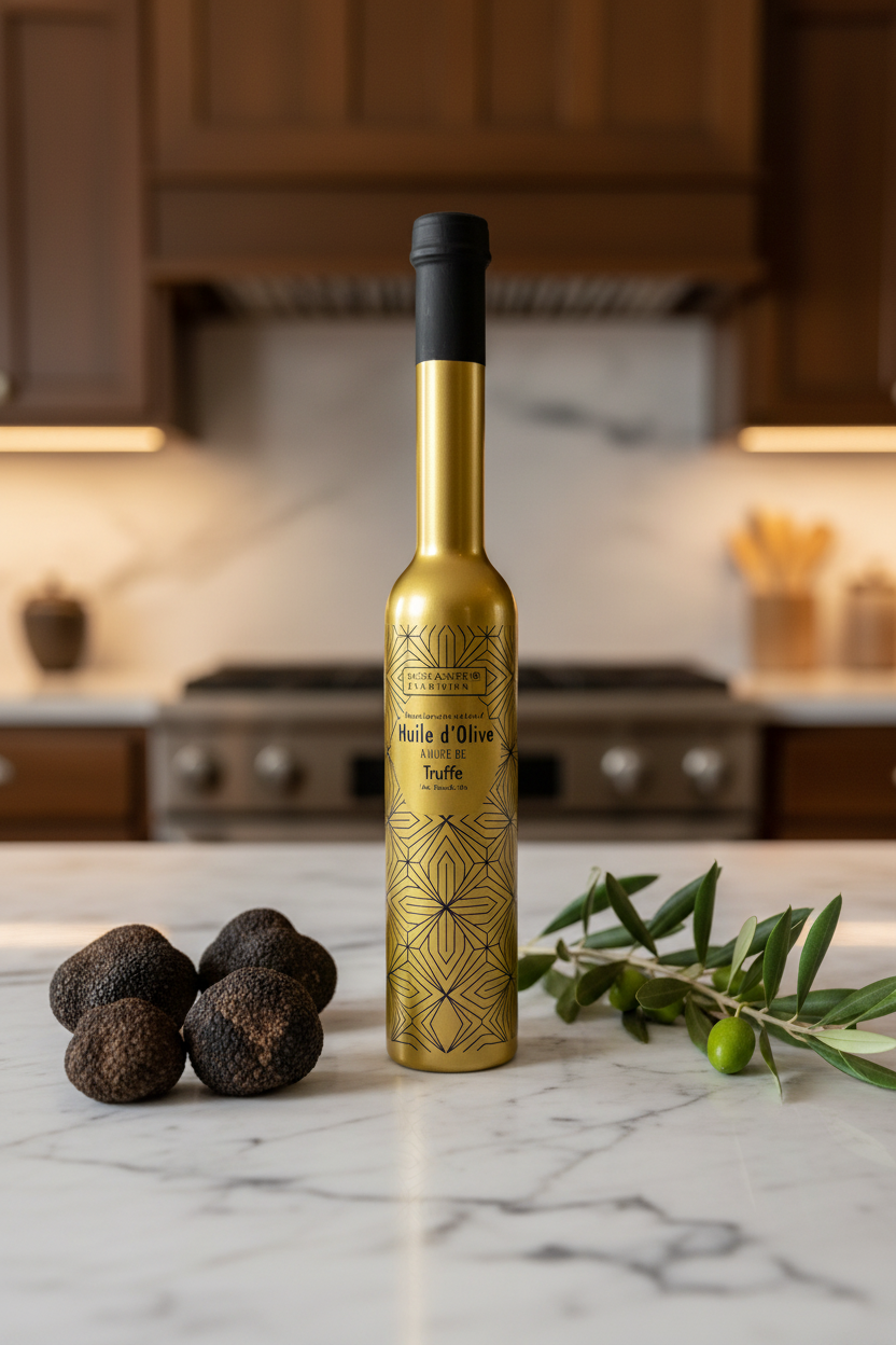 Huile d'olive au jus de truffe Brumale - Savor & Sens
