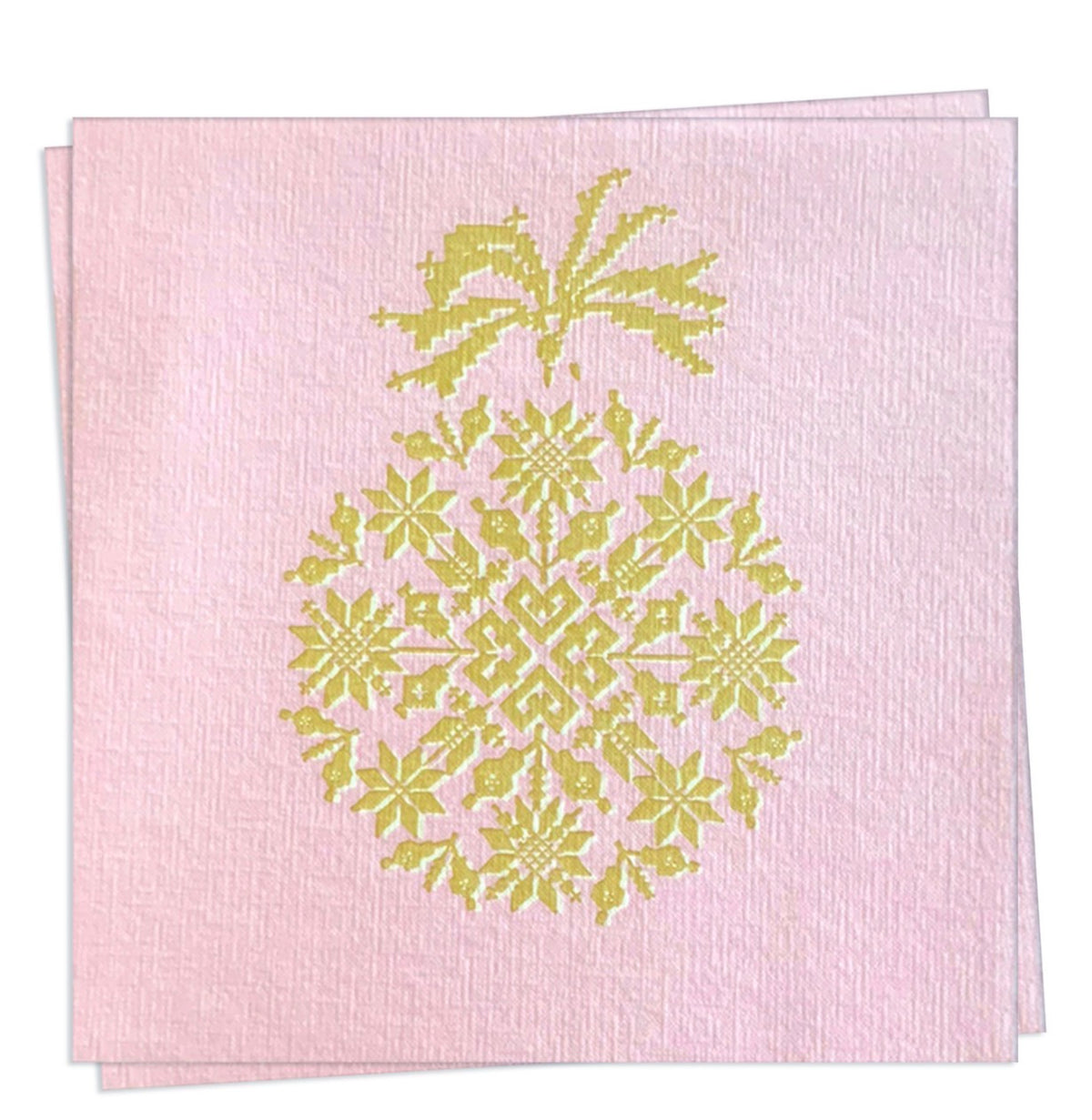 Serviette en papier claire et lumineuse format 40x40 cm