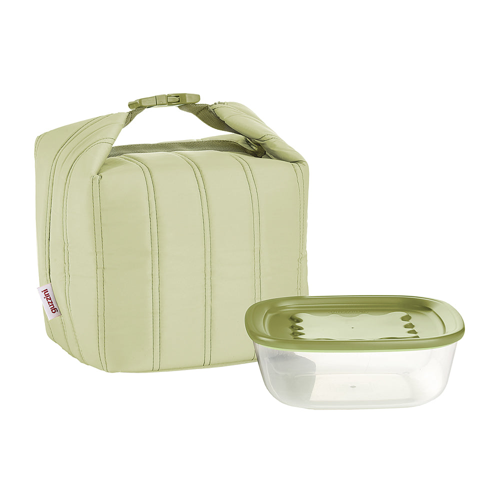 Sac isotherme 30x18x30 cm avec sa boite vert - Guzzini