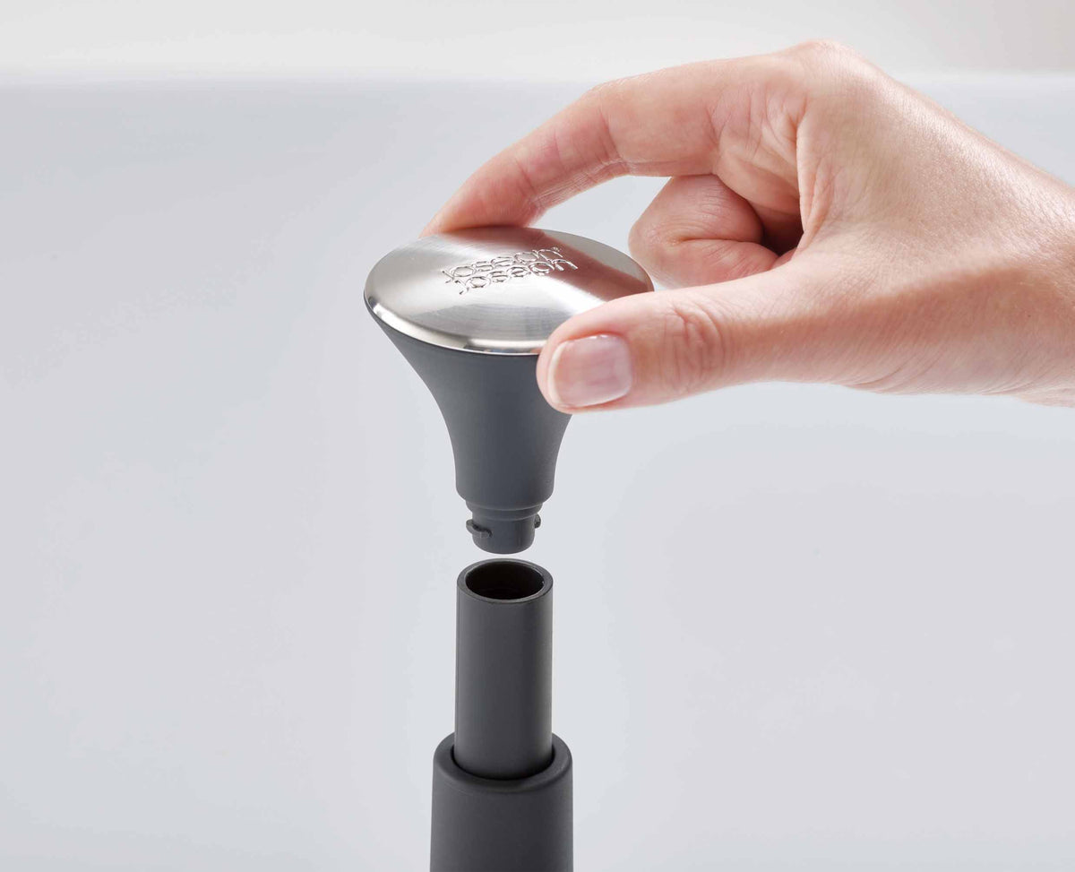 Porte Essuie-tout de Cuisine Gris Push&Tear™ - Joseph Joseph