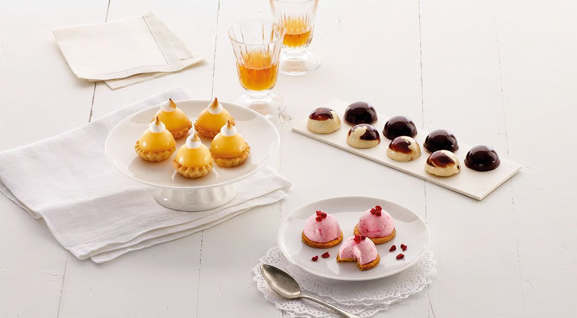 Moule gourmet mini demi sphere 24 marque - Lékué