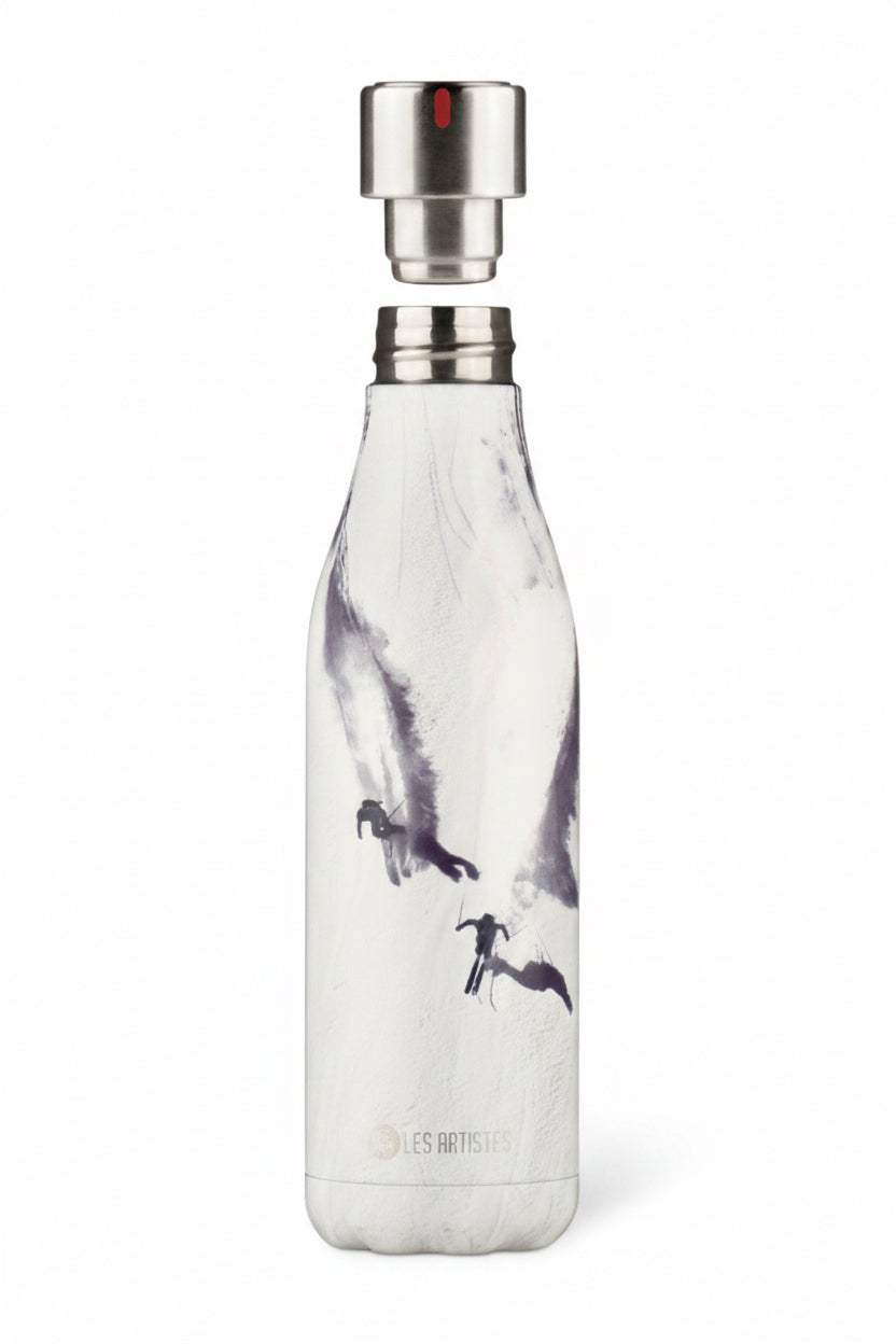 Bouteille isotherme Les Artistes 500 ml décor Ski