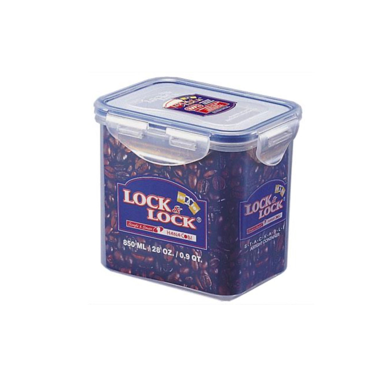 Boîte Lock & Lock 0,85 L - fermeture hermétique à quatre clips