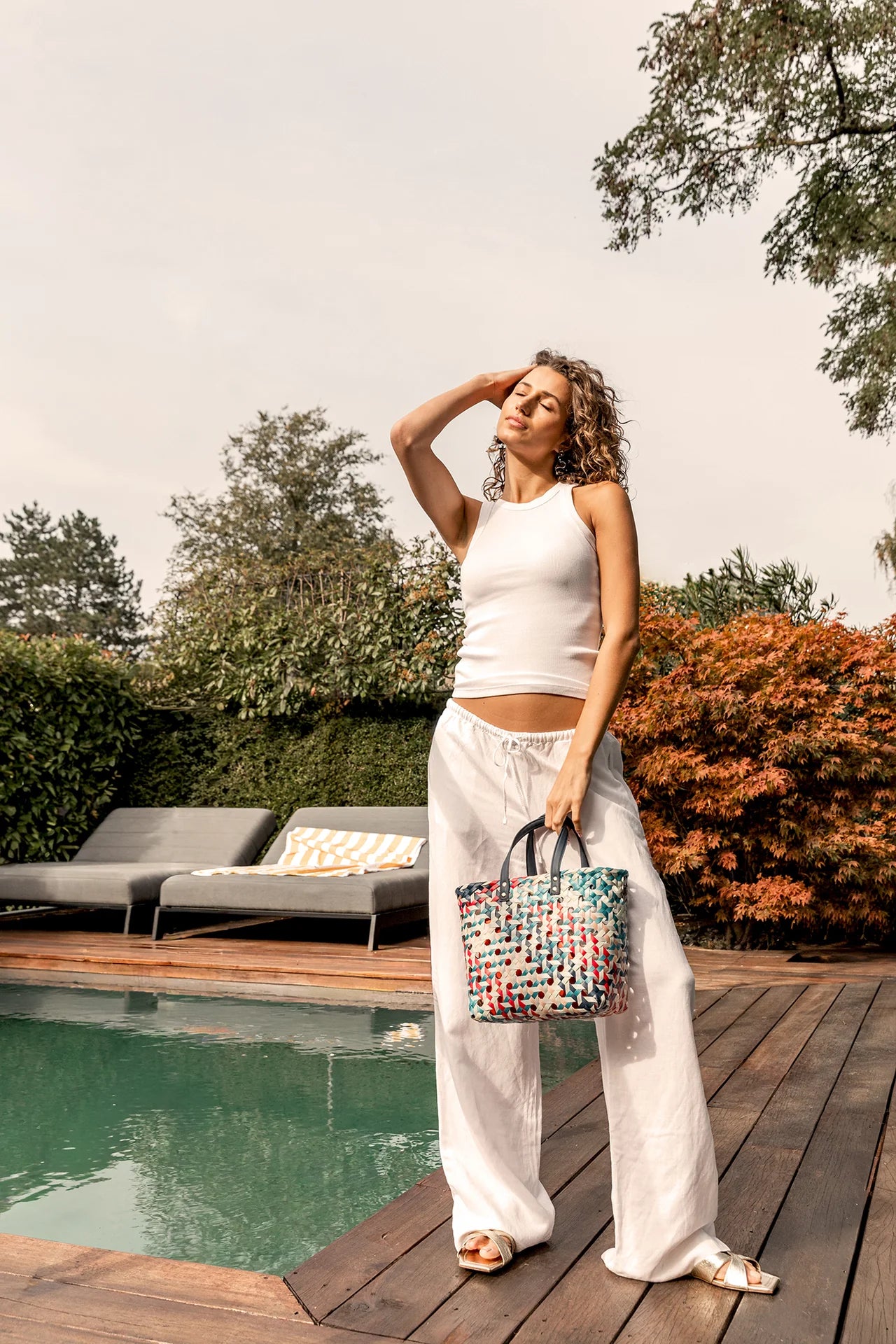 Panier Rosie shopper - Handed by