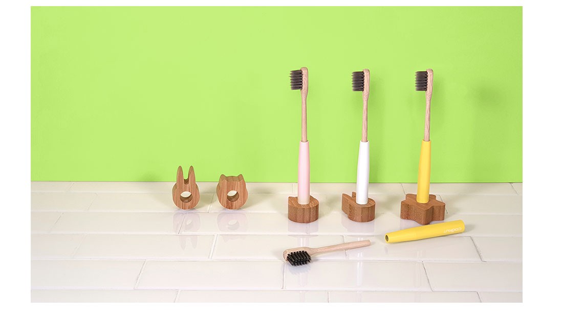 Brosse à dents enfant à tête rechargeable - Cookut