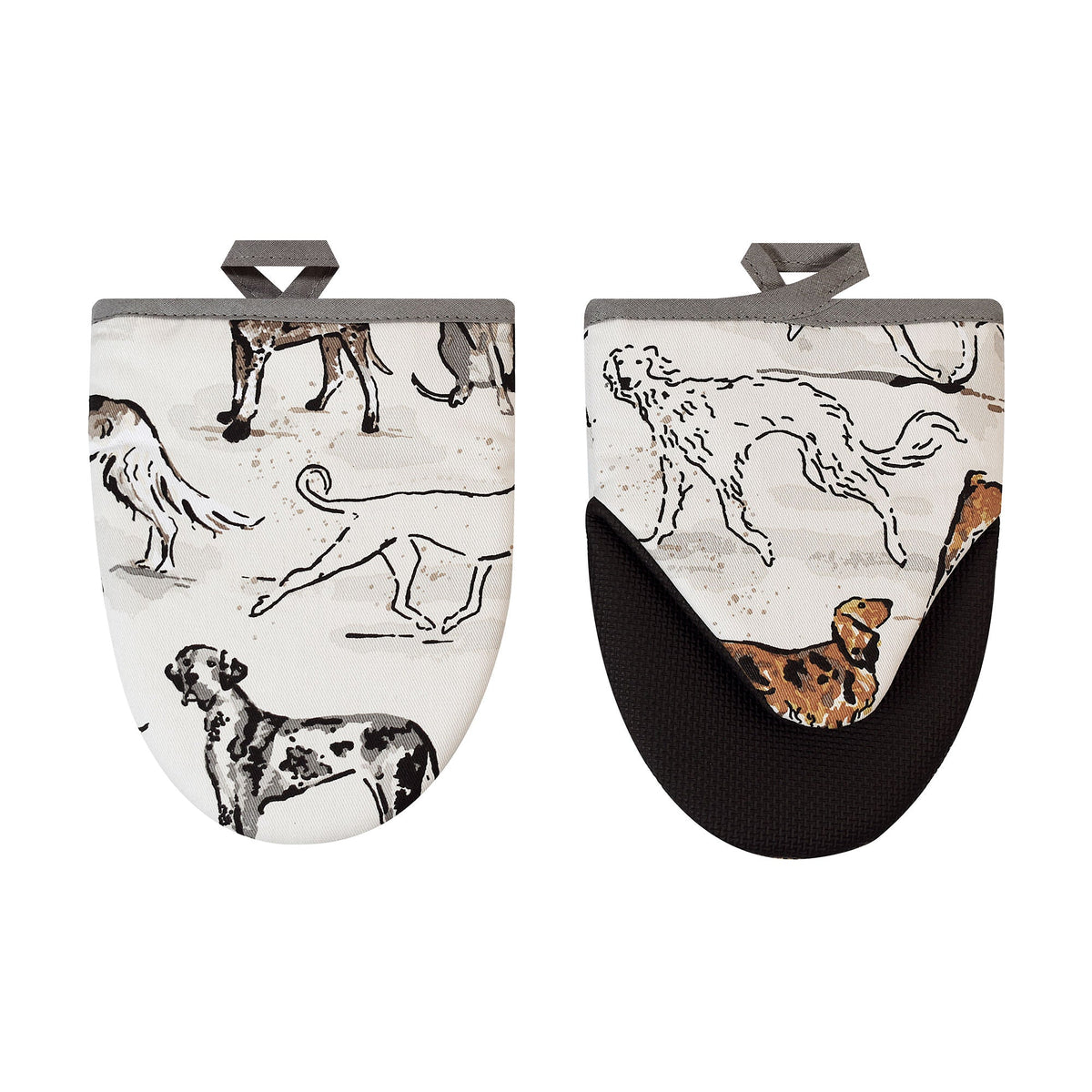 Paire de maniques Country Dogs - Ulster Weavers