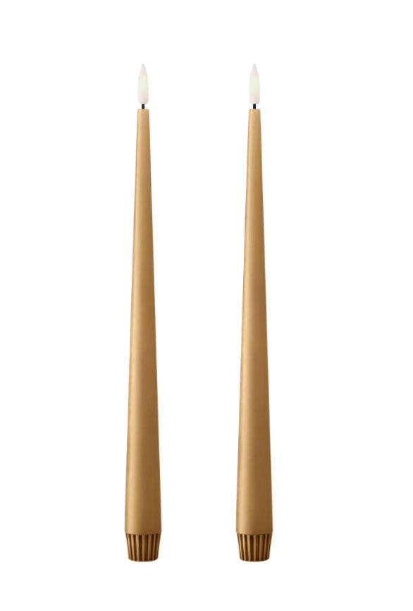 Set de 2 bougies LED 30cm - Ester & Erik