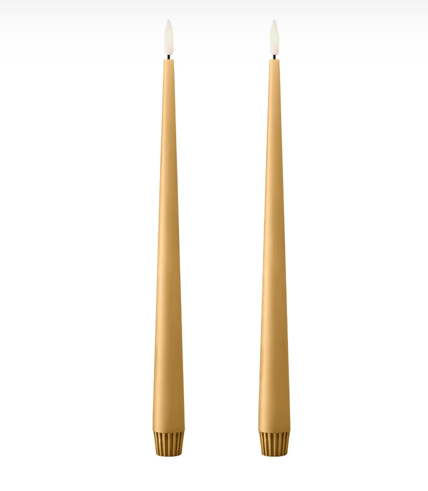 Set de 2 bougies LED 30cm - Ester & Erik
