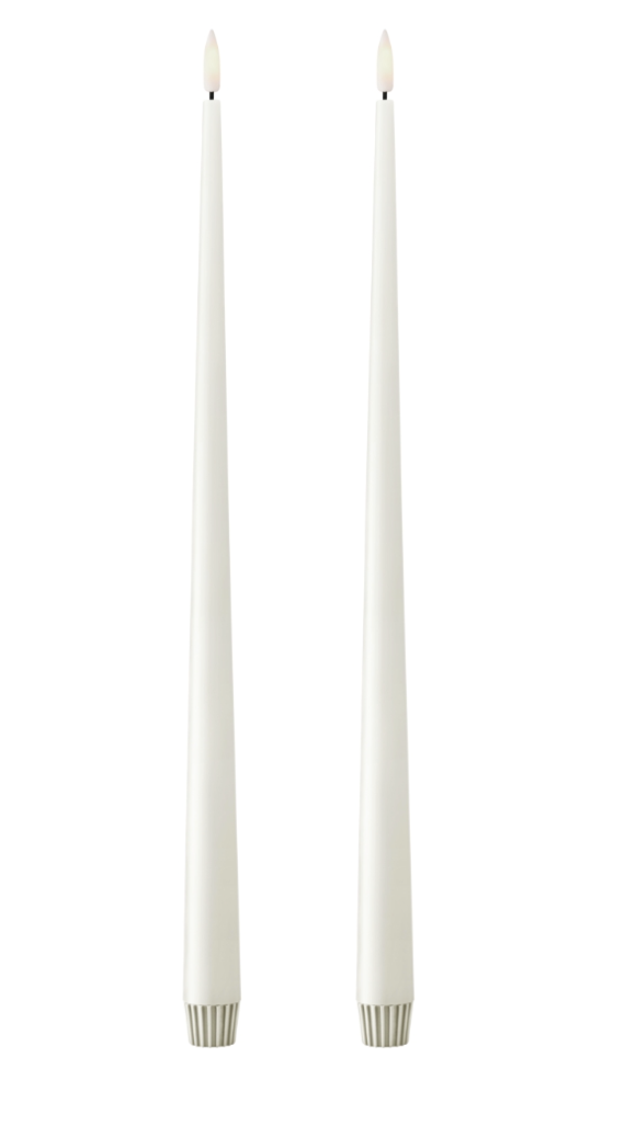 Set de 2 bougies LED 40cm - Ester & Erik