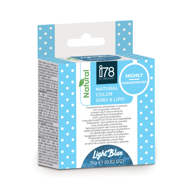 Colorant alimentaire natural idro&lipo 15 g - Silikomart