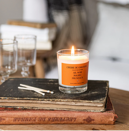 Bougie Ail noir, malbec & pruneaux - Cirerie de Gascogne
