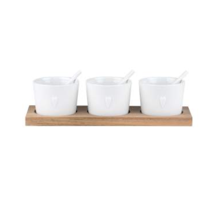 Served three ways. heart - Räder