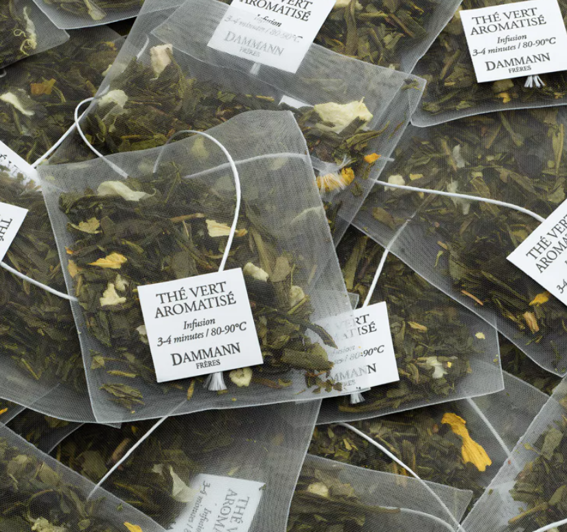 Boite de 25 sachets cristal Jolie coeur - Dammann Frères