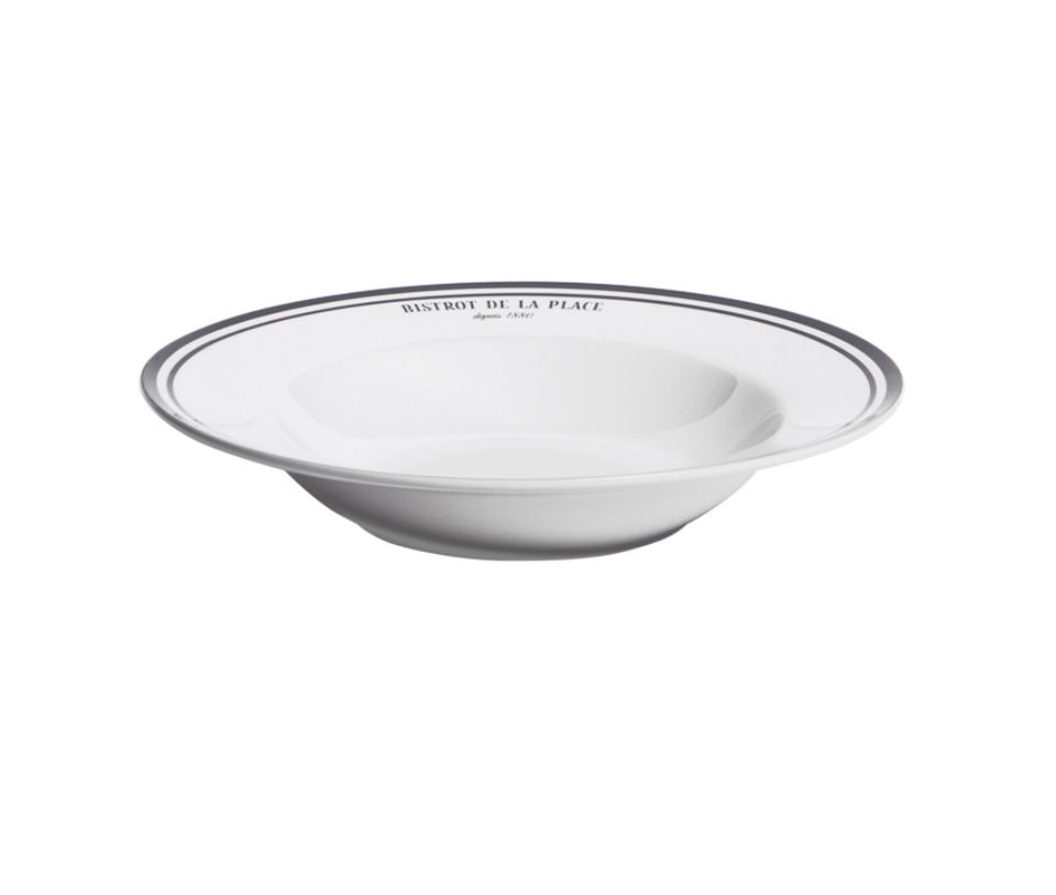 Assiette creuse Bistrot 22 cm - Table Passion