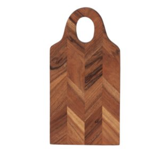 Planche à découper chevron 30x15 - Table passion