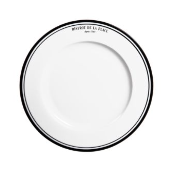 Assiette plate Bistrot 27 cm - Table Passion