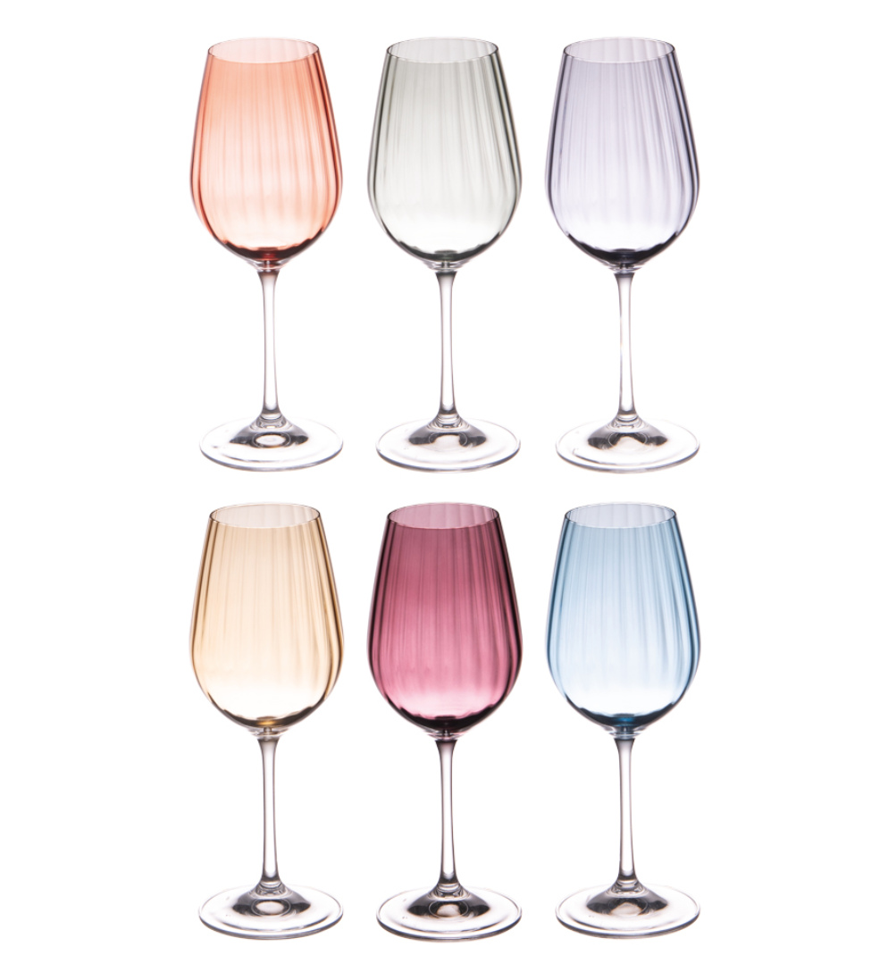 Coffret de 6 verres à pied 35 cl - Lumen