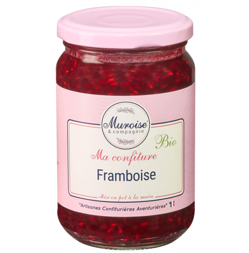 Ma confiture bio framboise - Muroise & Compagnie