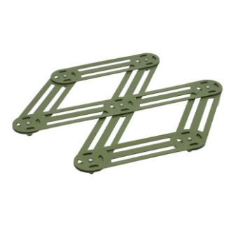 Le dessous de plat étirable en cuivre 25x12 cm de chez Roger