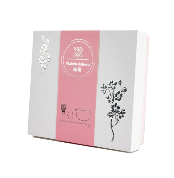 Coffret à Matcha Sakura 4 pièces - Yoko