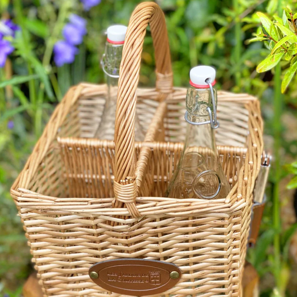 Panier Porte-bouteilles - Les jardins de la comtesse