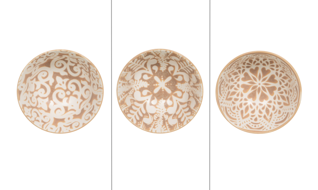 Coupelle beige Safi 9,5 cm - Table Passion