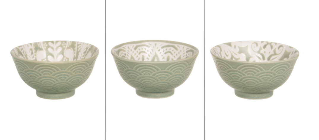 Coupelle verte Safi 9,5 cm - Table Passion