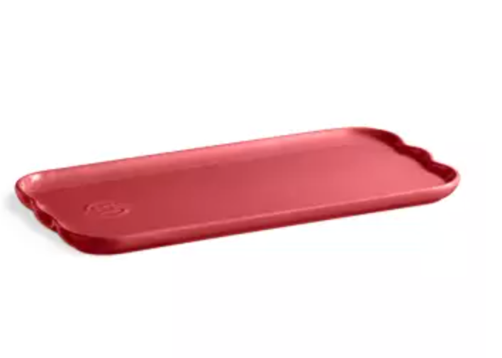 Plat à cake madeleine rose candy - Emile Henry