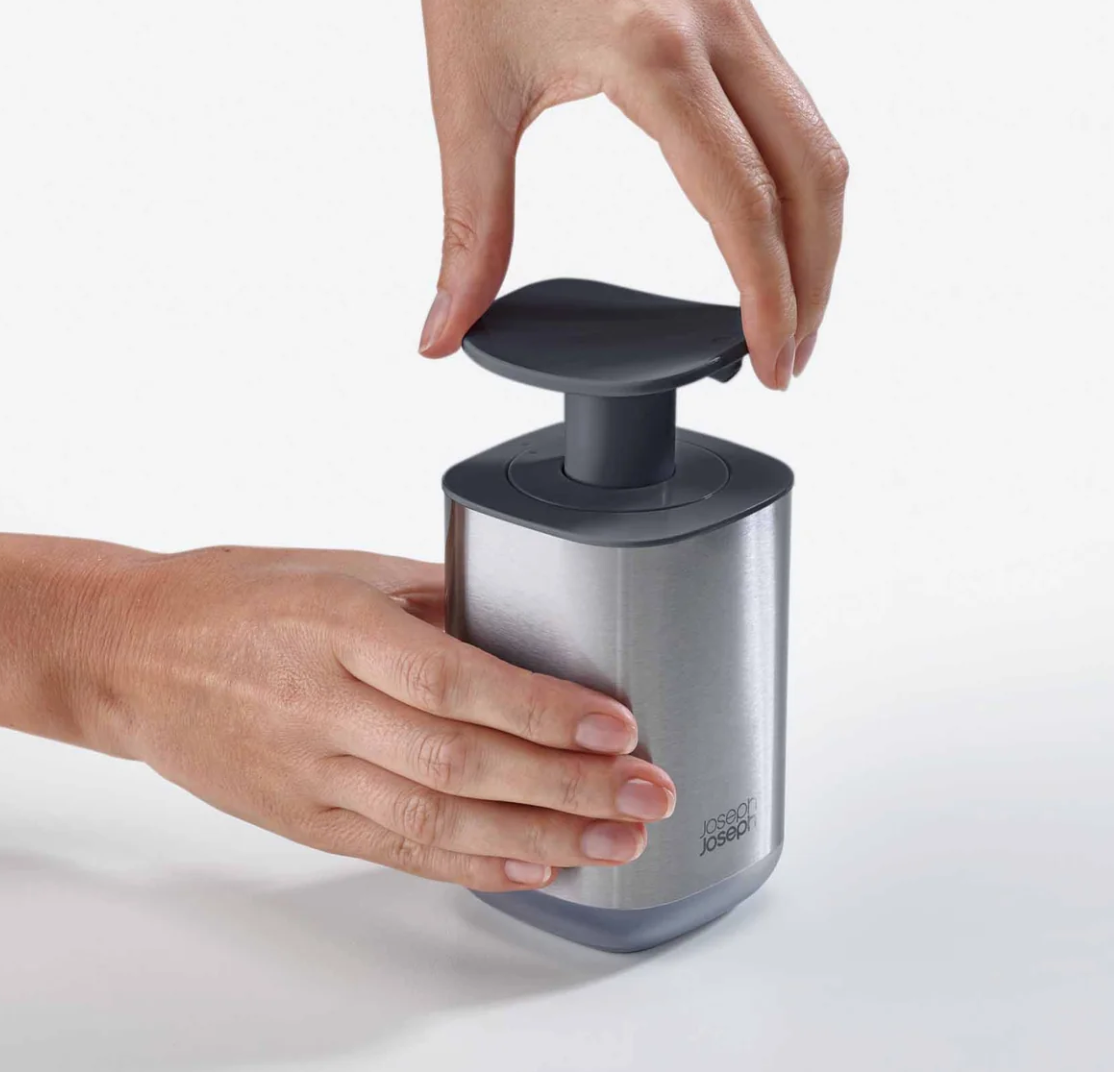 Distributeur de savon mains gris presto - Joseph Joseph