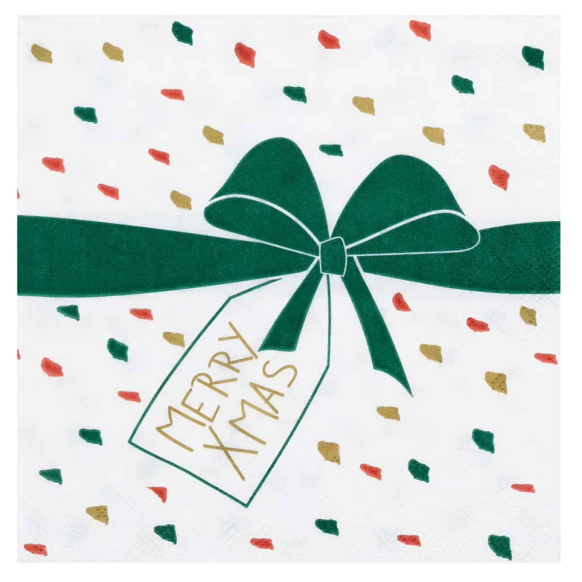 Serviettes Merry Xmas - Räder